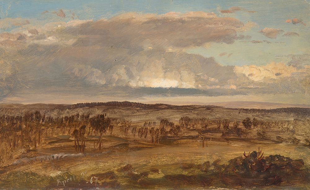Hudson Valley 1867 art print by Frederic Edwin Church for $57.95 CAD