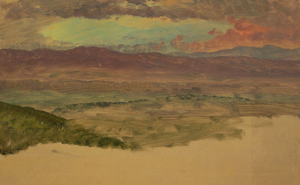Hudson Valley Landscape 1880 art print by Frederic Edwin Church for $57.95 CAD