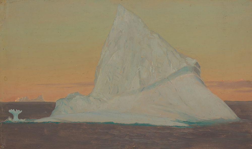 Iceberg and Ice Flower 1859 art print by Frederic Edwin Church for $57.95 CAD