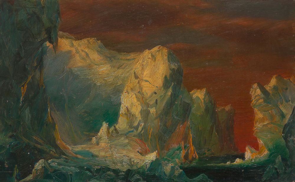 Iceberg Fantasy 1859 II art print by Frederic Edwin Church for $57.95 CAD
