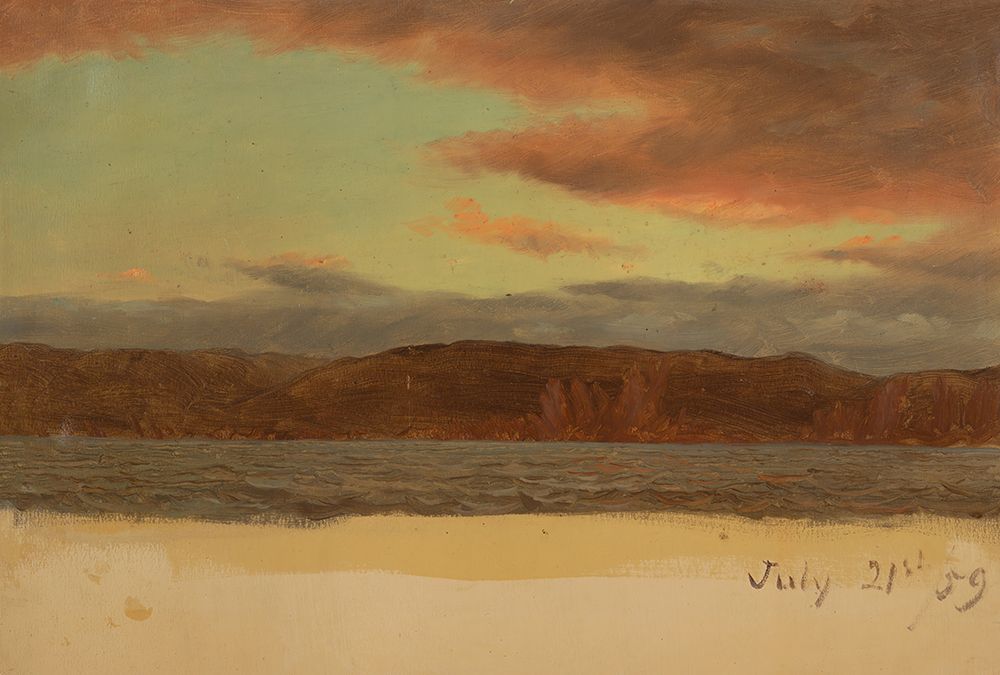 Laborador or Newfoundland coast July 1859 art print by Frederic Edwin Church for $57.95 CAD