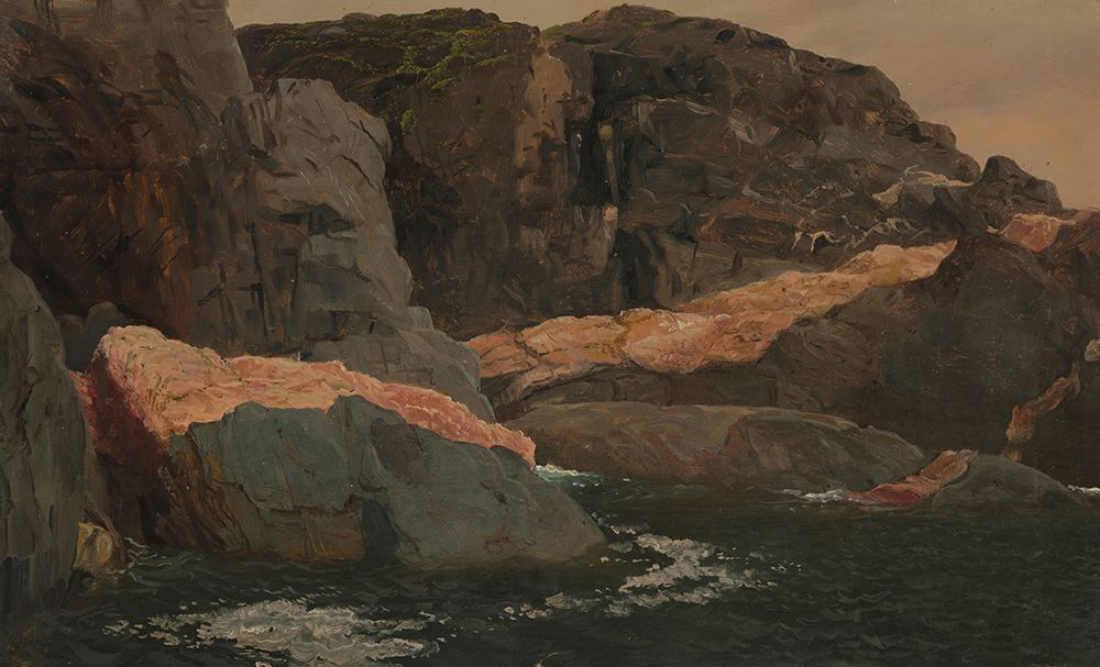 Laborador, Big Island, Battle Harbor 1859 art print by Frederic Edwin Church for $57.95 CAD