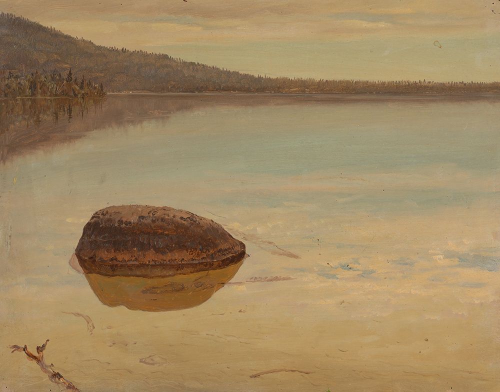 Lake Katahdin 1870 art print by Frederic Edwin Church for $57.95 CAD