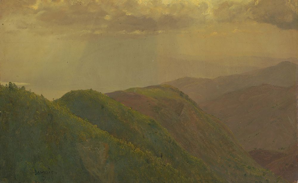 Landscape in Jamaica, West Indies 1865 I art print by Frederic Edwin Church for $57.95 CAD