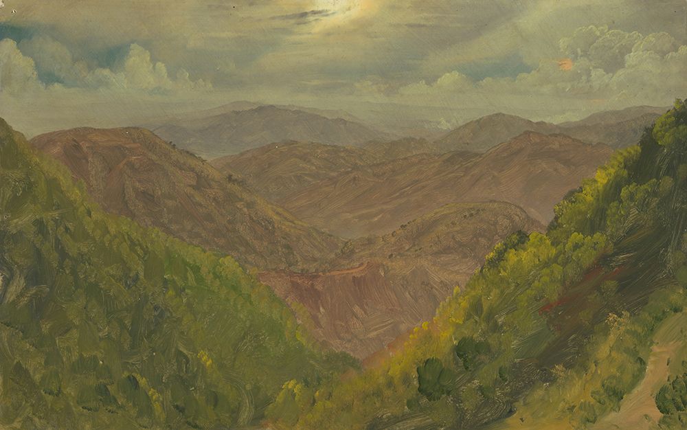 Landscape in Jamaica, West Indies 1865 II art print by Frederic Edwin Church for $57.95 CAD