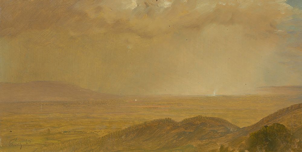 Landscape VIII 1865 art print by Frederic Edwin Church for $57.95 CAD