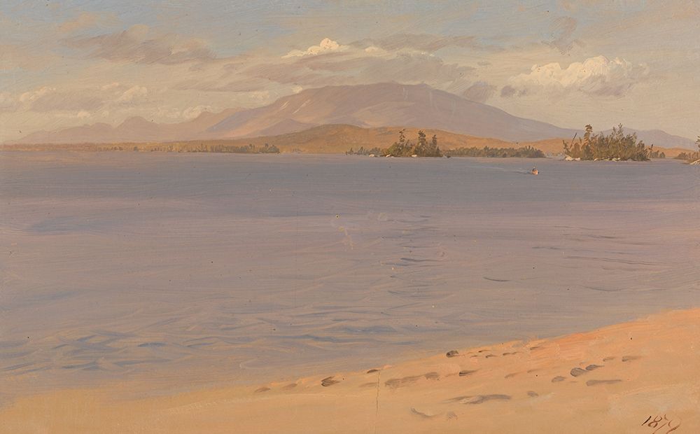 Mount Katahdin from Lake Millinocket art print by Frederic Edwin Church for $57.95 CAD
