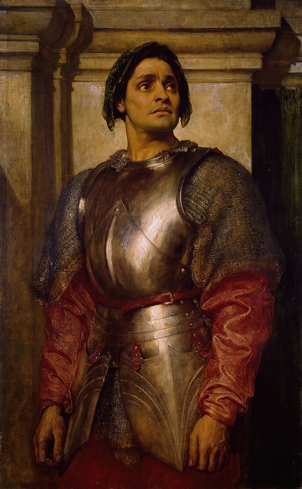 A Condottiere 1871 art print by Frederic Leighton for $57.95 CAD