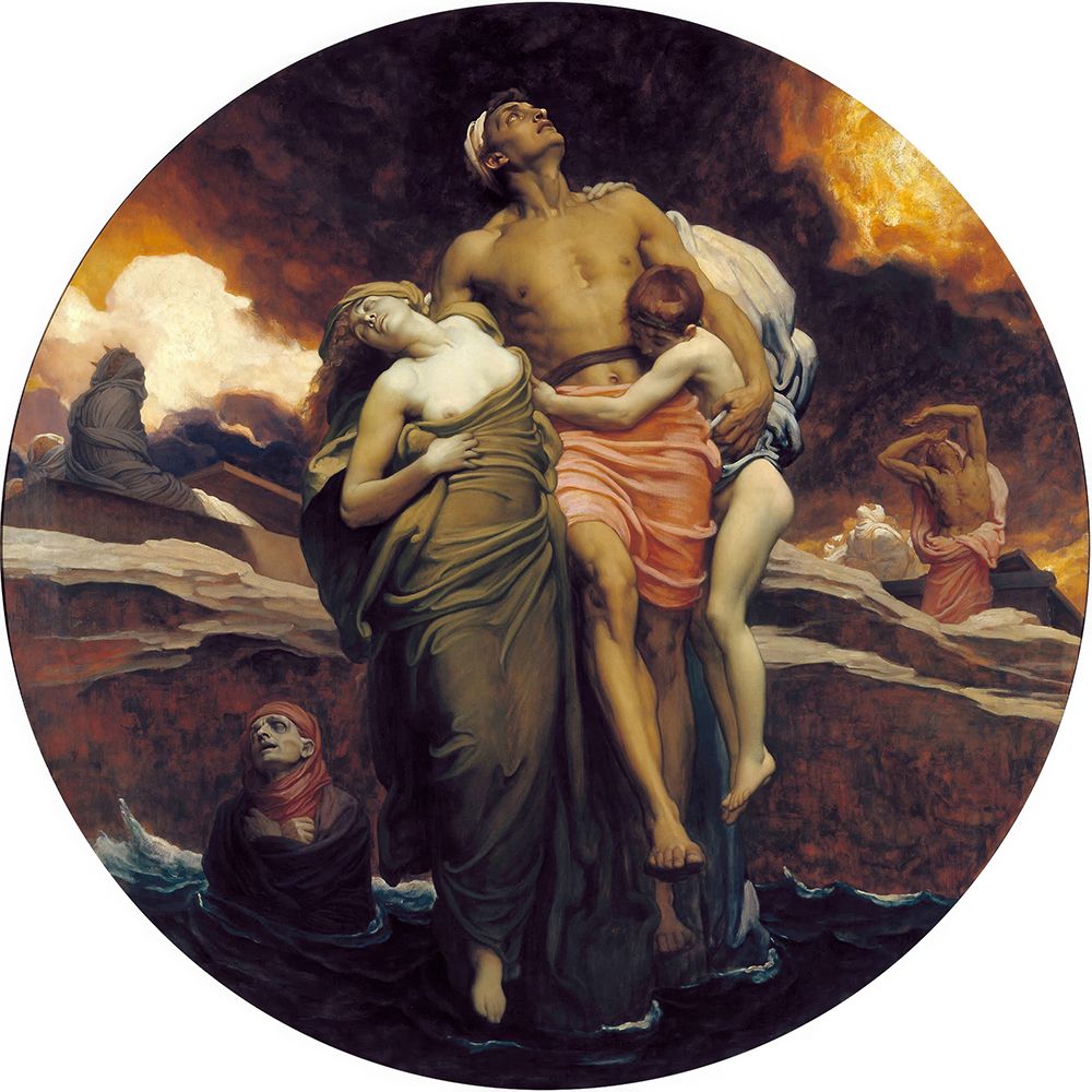 And the Sea Gave Up the Dead Which Were in It 1892 art print by Frederic Leighton for $57.95 CAD