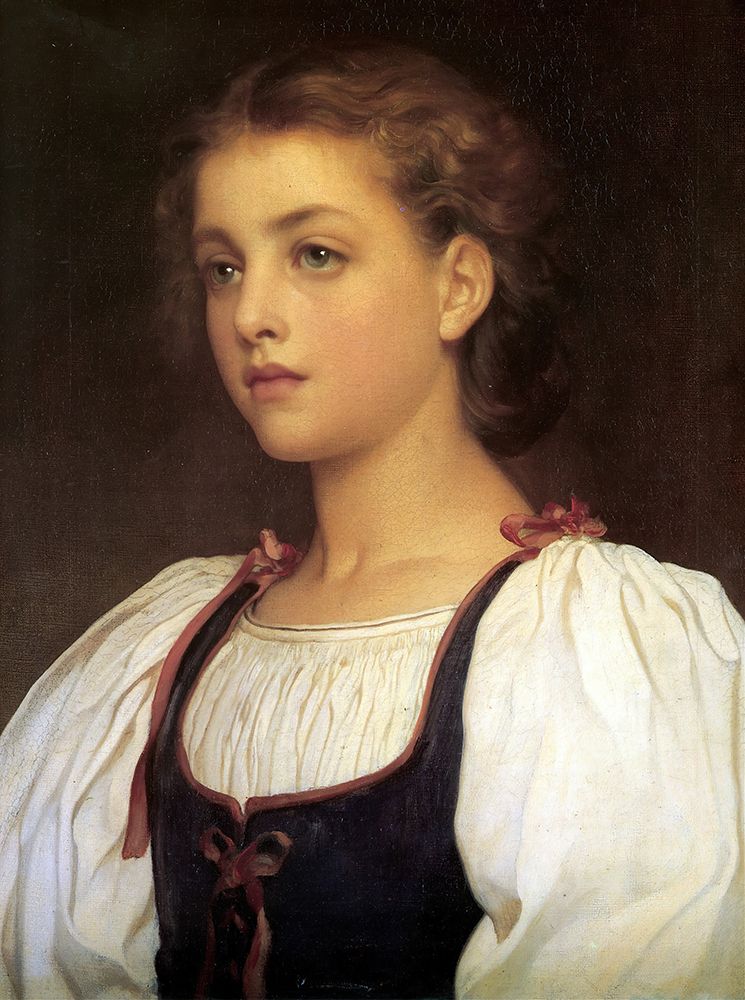 Biondina 1879 art print by Frederic Leighton for $57.95 CAD
