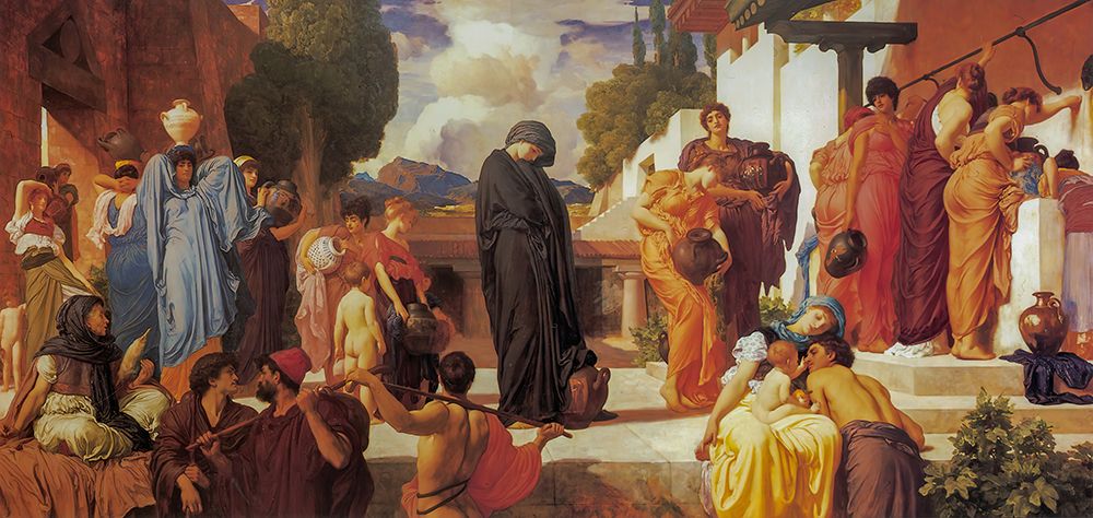 Captive Andromache 1886 art print by Frederic Leighton for $57.95 CAD