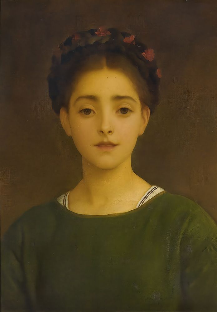 Leandra art print by Frederic Leighton for $57.95 CAD