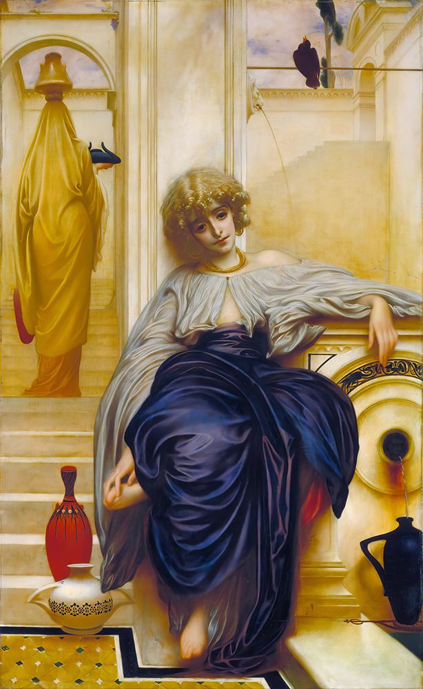 Lieder ohne Worte 1861 art print by Frederic Leighton for $57.95 CAD