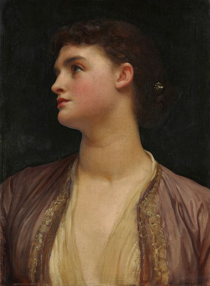 Lucia 1870s art print by Frederic Leighton for $57.95 CAD