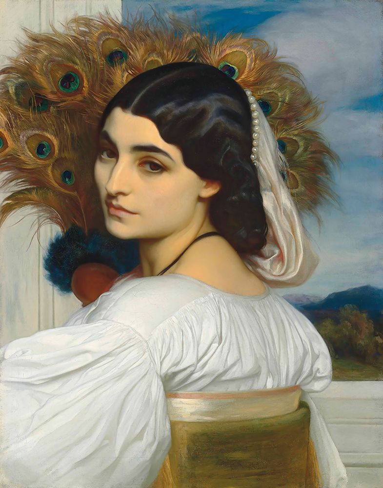 Pavonia art print by Frederic Leighton for $57.95 CAD