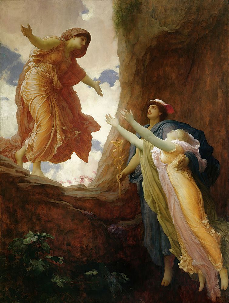 The Return Of Persephone 1891 art print by Frederic Leighton for $57.95 CAD