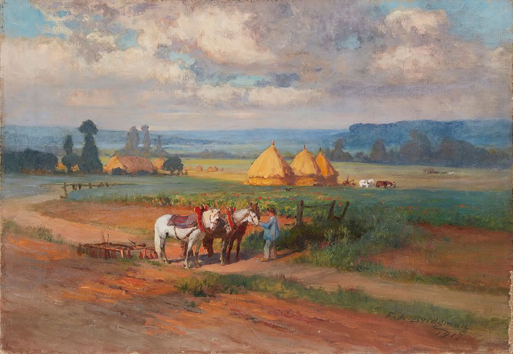 In Normandy 1917 art print by Frederick Arthur Bridgman for $57.95 CAD