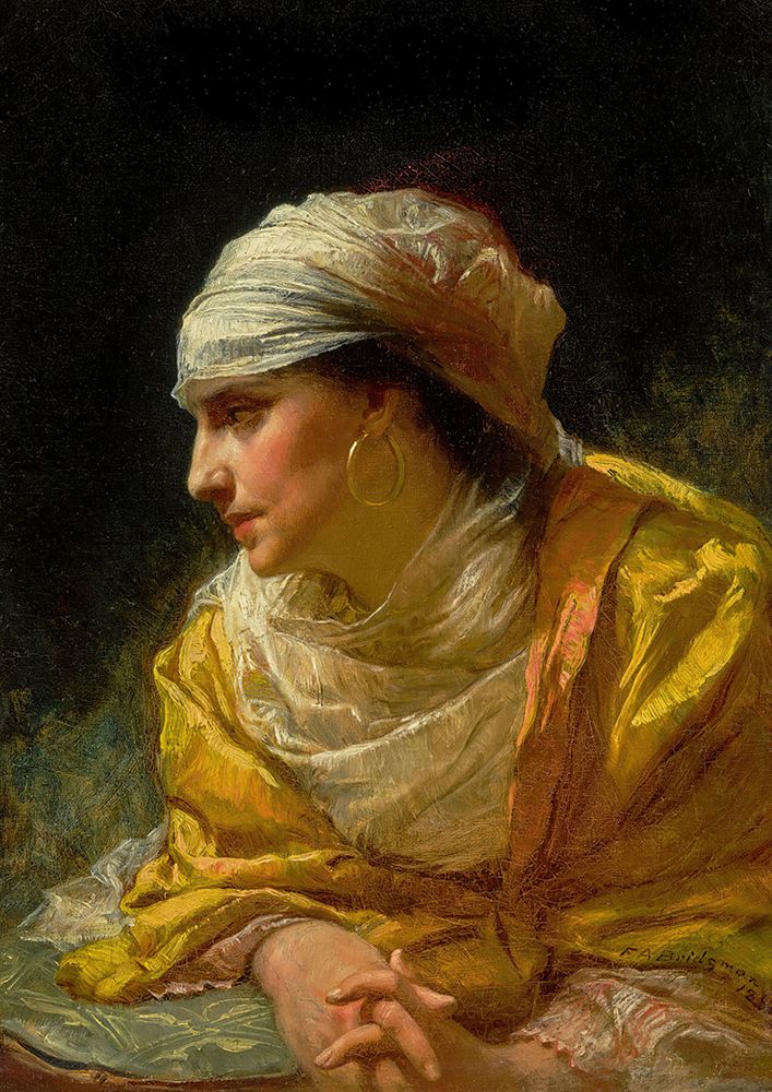 The Glance 1881 art print by Frederick Arthur Bridgman for $57.95 CAD