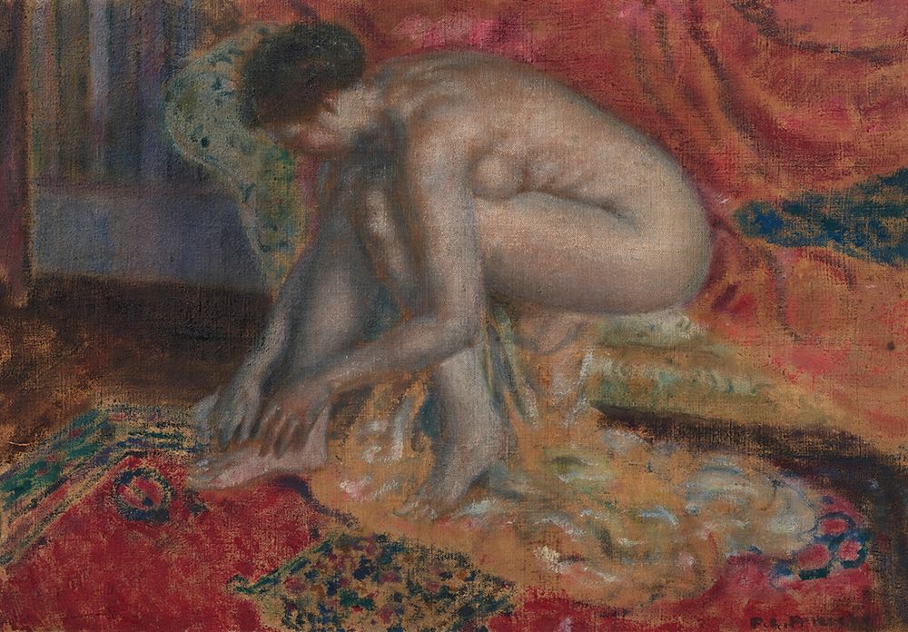 After the Bath circa 1925 art print by Frederick Carl Frieseke for $57.95 CAD