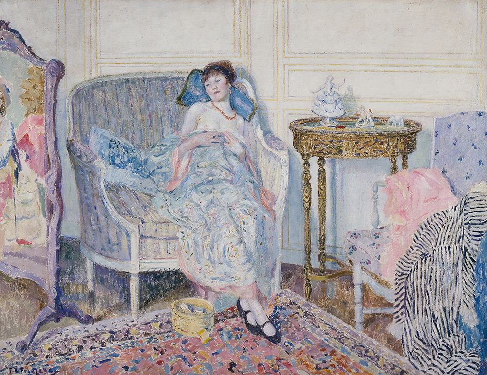 In the Boudoir 1914 art print by Frederick Carl Frieseke for $57.95 CAD