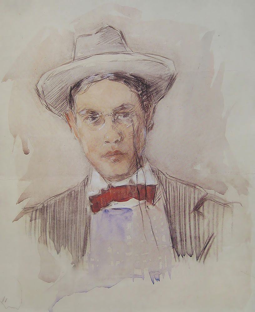 Self portrait 1901 art print by Frederick Carl Frieseke for $57.95 CAD
