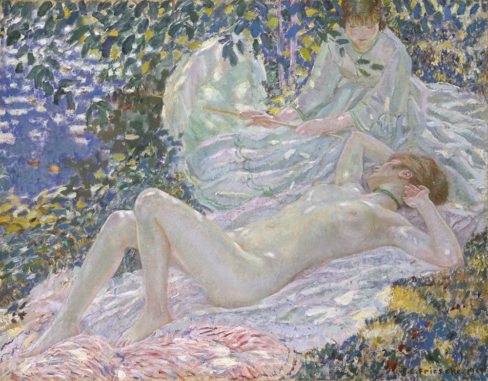 Summer 1914 art print by Frederick Carl Frieseke for $57.95 CAD