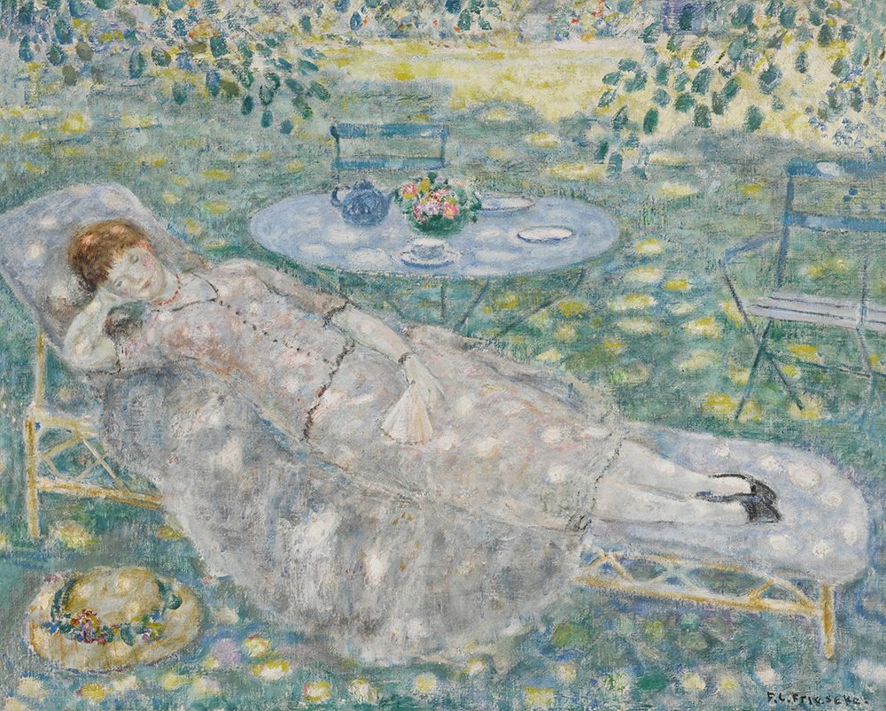 Sun Spots circa 1926 art print by Frederick Carl Frieseke for $57.95 CAD