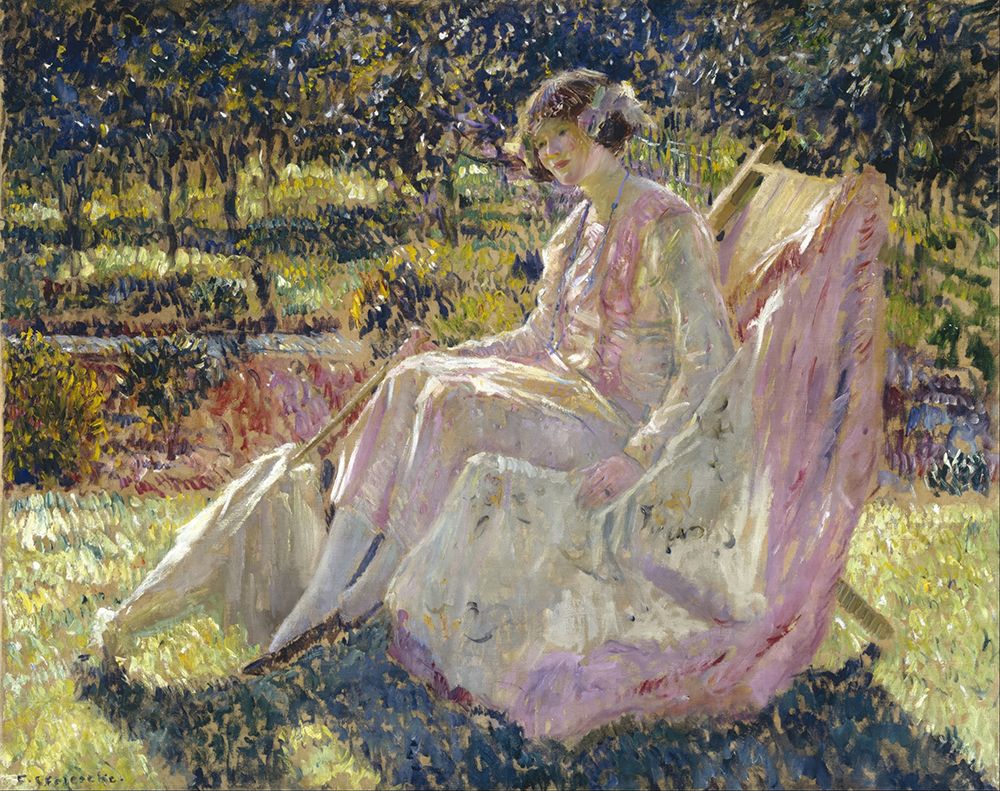 Sunbath 1908 art print by Frederick Carl Frieseke for $57.95 CAD
