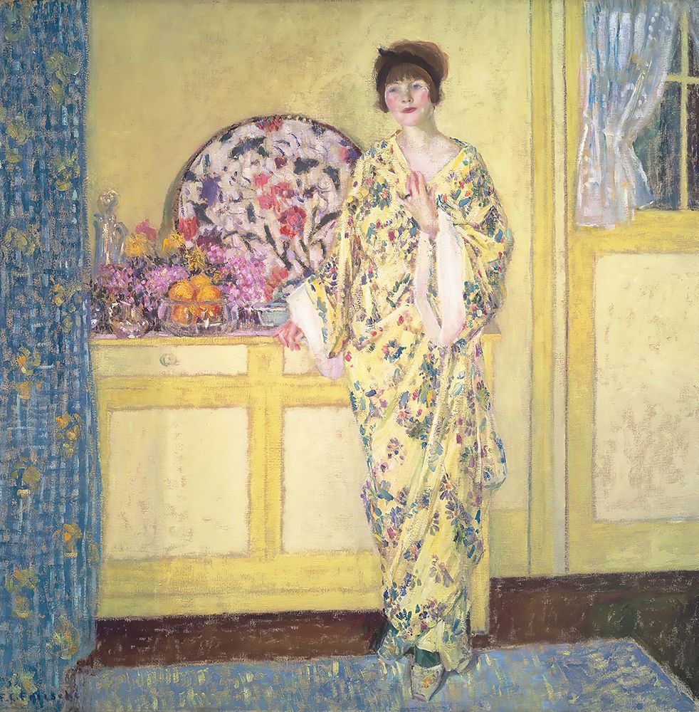 The Yellow Room circa 1910 art print by Frederick Carl Frieseke for $57.95 CAD