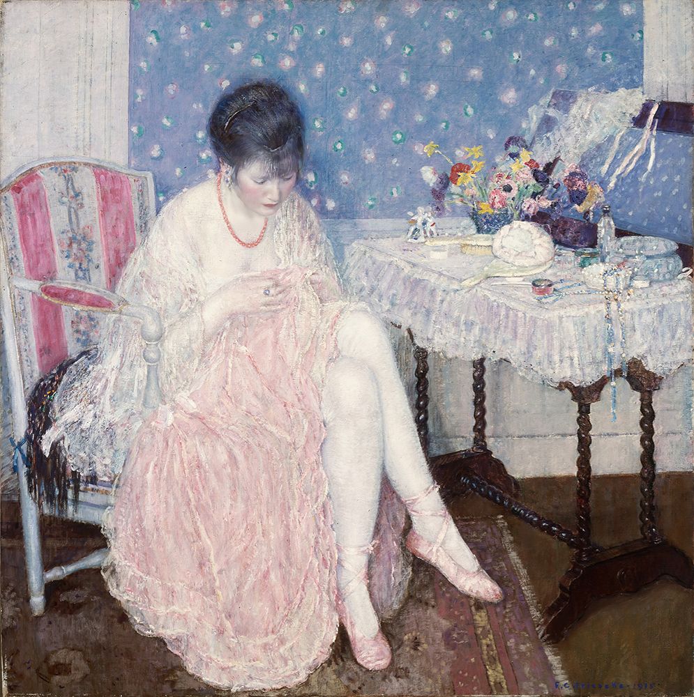 Torn Lingerie 1915 art print by Frederick Carl Frieseke for $57.95 CAD