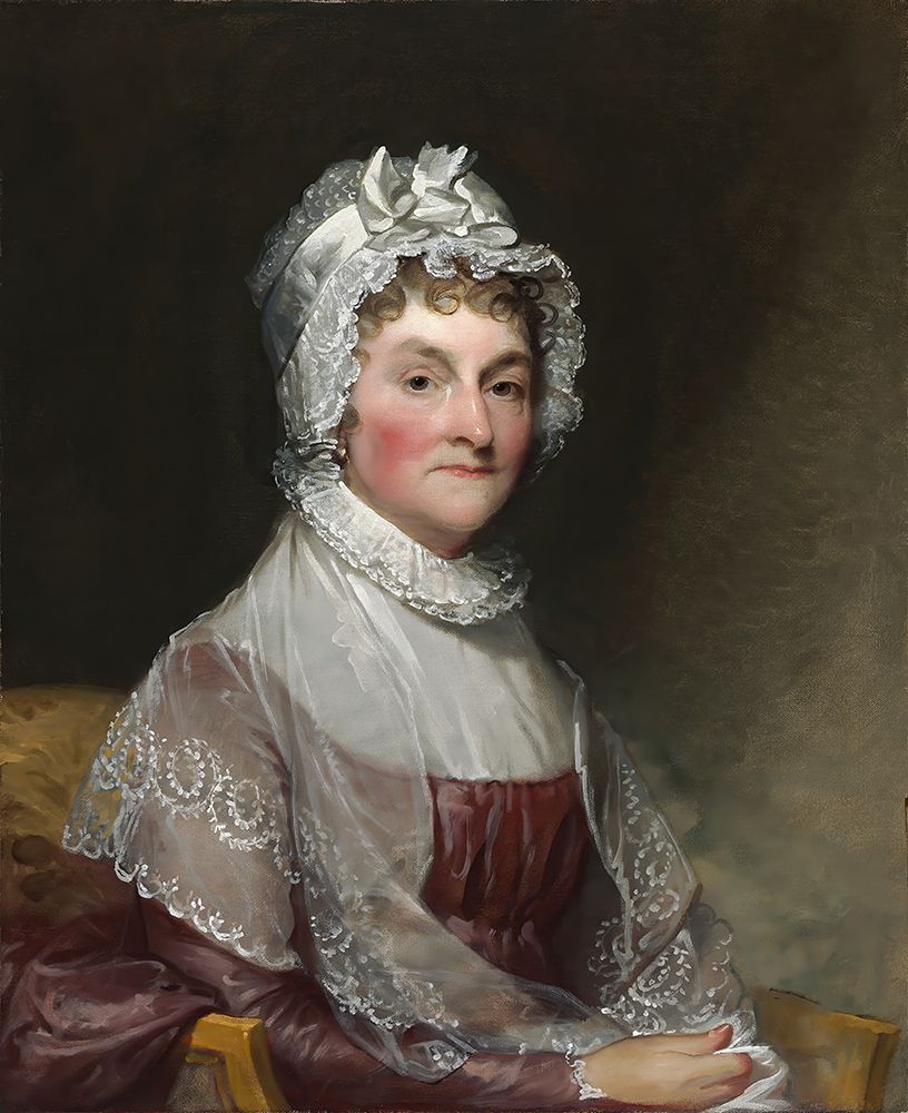 Abigail Smith Adams, Mrs. John Adams art print by Gilbert Stuart for $57.95 CAD