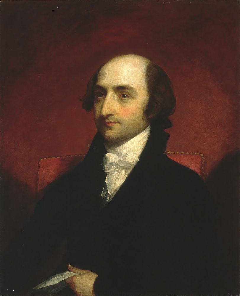 Albert Gallatin circa 1803 art print by Gilbert Stuart for $57.95 CAD