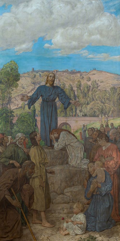 Christ as Teacher 1908 art print by Hans Thoma for $57.95 CAD