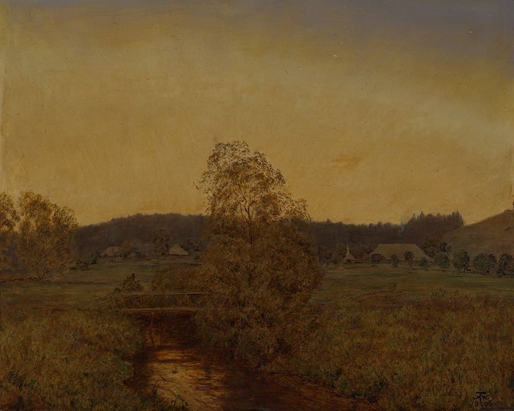 The Evening Star 1906 art print by Hans Thoma for $57.95 CAD