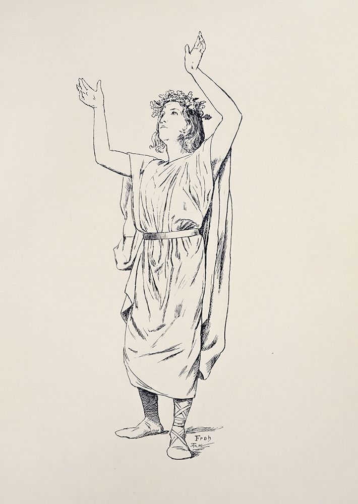Happy 1897 art print by Hans Thoma for $57.95 CAD
