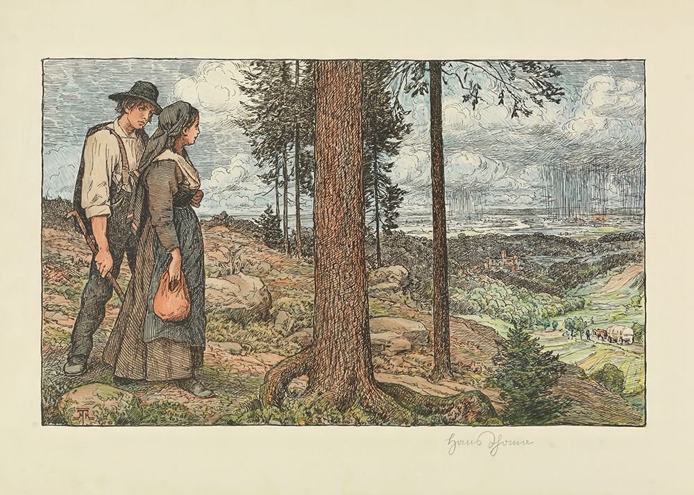 Homeless art print by Hans Thoma for $57.95 CAD