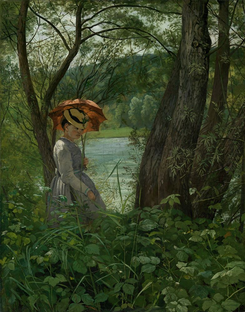 In the sunshine 1867 art print by Hans Thoma for $57.95 CAD