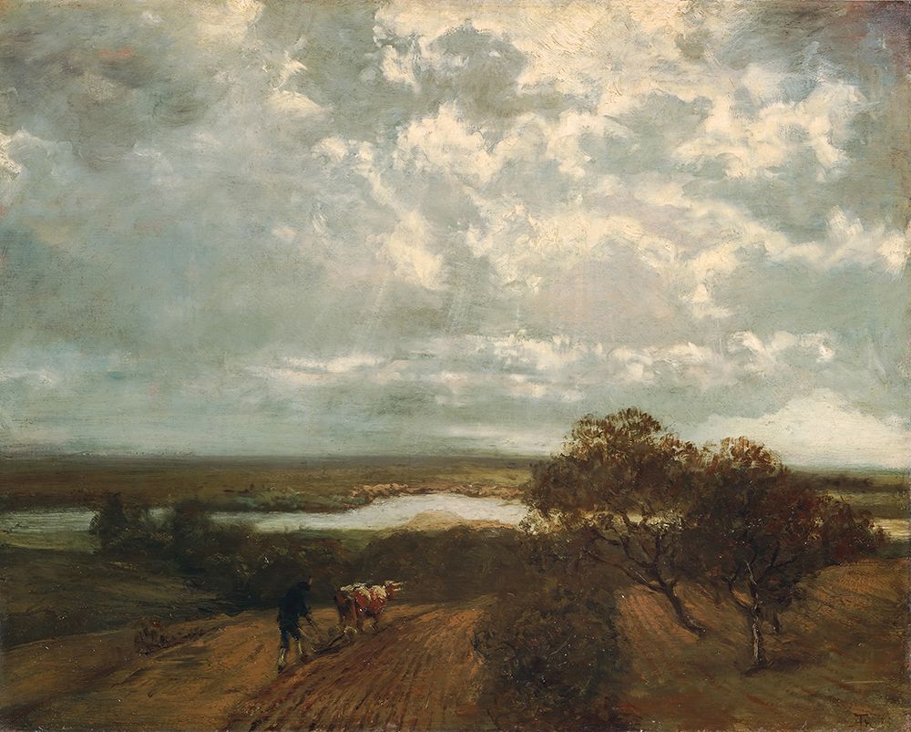 Main landscape 1875 art print by Hans Thoma for $57.95 CAD