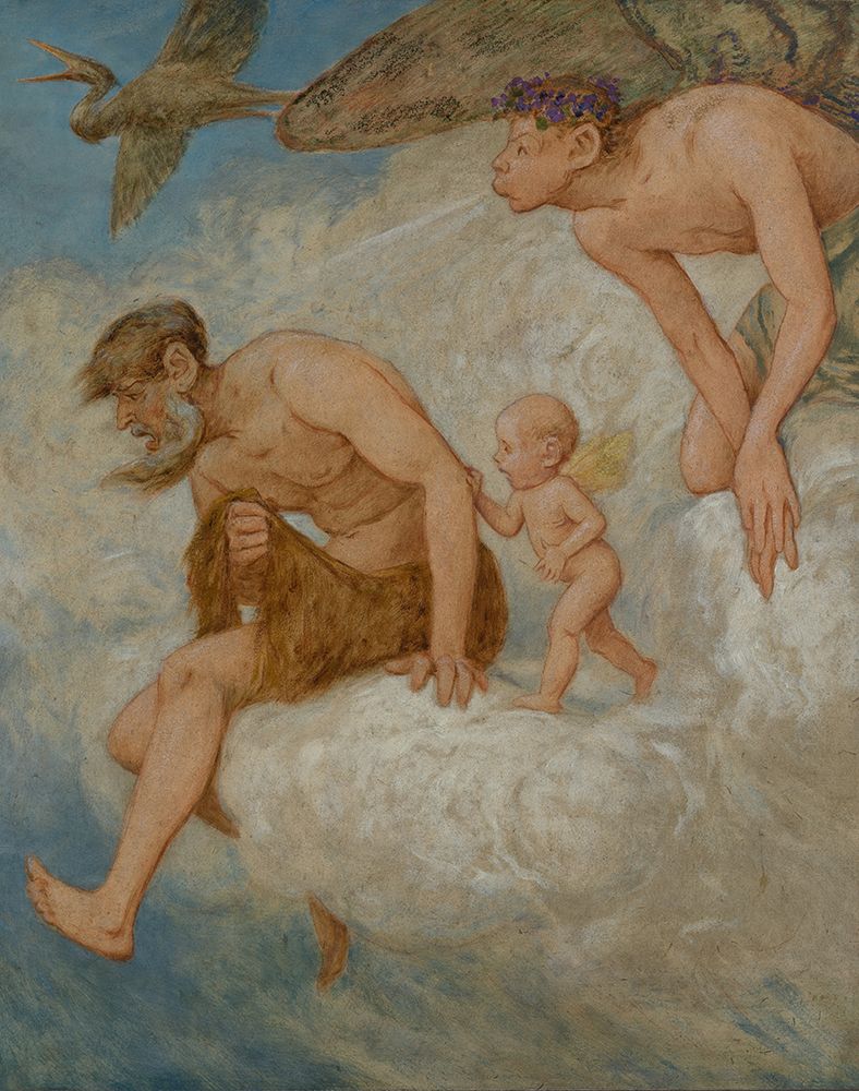 March the wind gods 1906 art print by Hans Thoma for $57.95 CAD