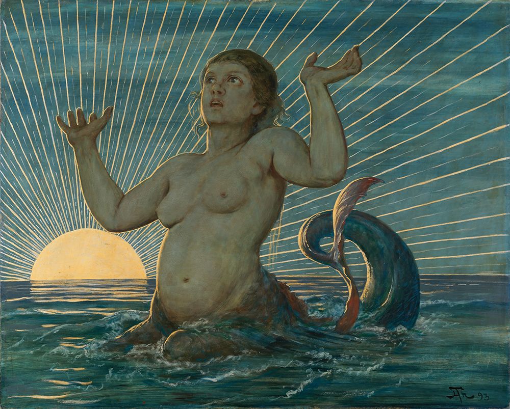 Sea Awakening 1893 art print by Hans Thoma for $57.95 CAD