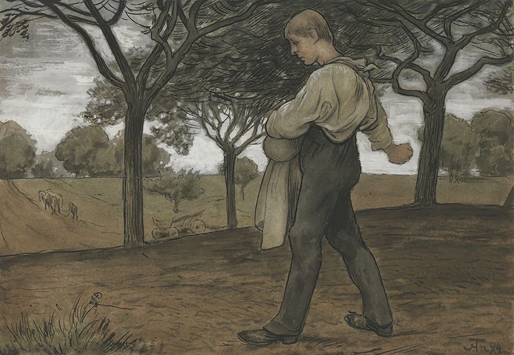 Sower 1894 art print by Hans Thoma for $57.95 CAD