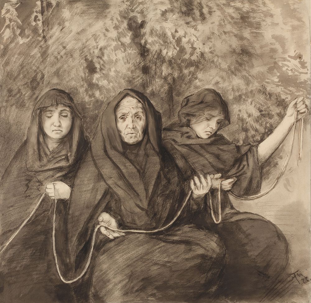 Three Norns 1877 art print by Hans Thoma for $57.95 CAD