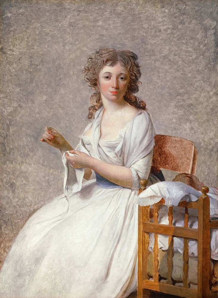 Madame de Pastoret and Her Son 1791 art print by Jacques-Louis David for $57.95 CAD