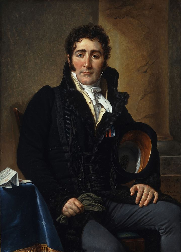 Portrait of the Comte de Turenne 1816 art print by Jacques-Louis David for $57.95 CAD