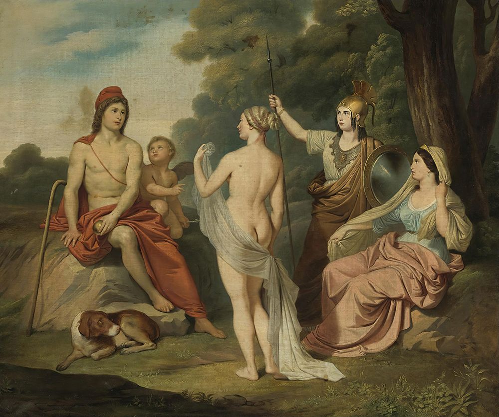 The Judgment Of Paris art print by Jacques-Louis David for $57.95 CAD
