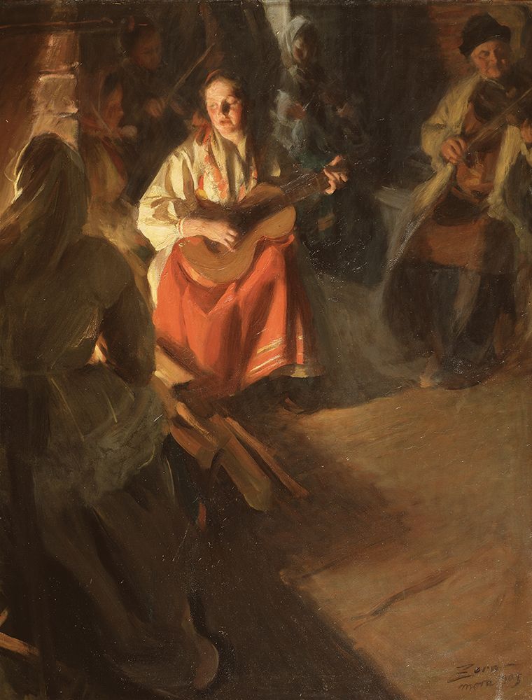 A Musical Family 1905 art print by Anders Leonard Zorn for $57.95 CAD