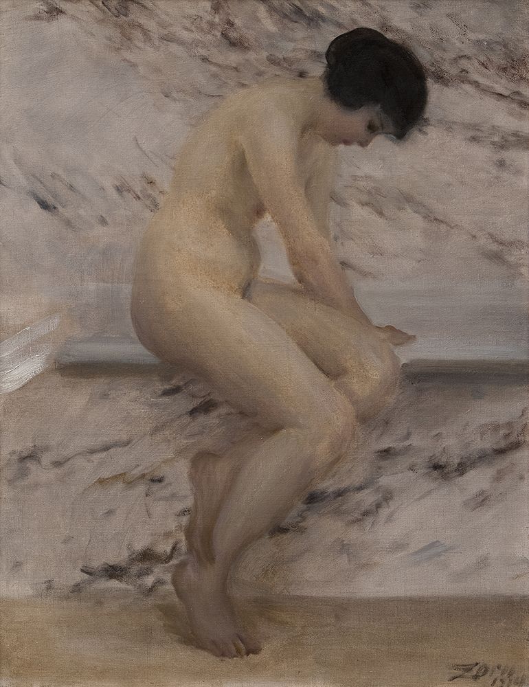 At the Bathtub 1914 art print by Anders Leonard Zorn for $57.95 CAD