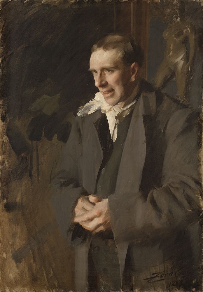 Coquelin Cadet 1889 art print by Anders Leonard Zorn for $57.95 CAD
