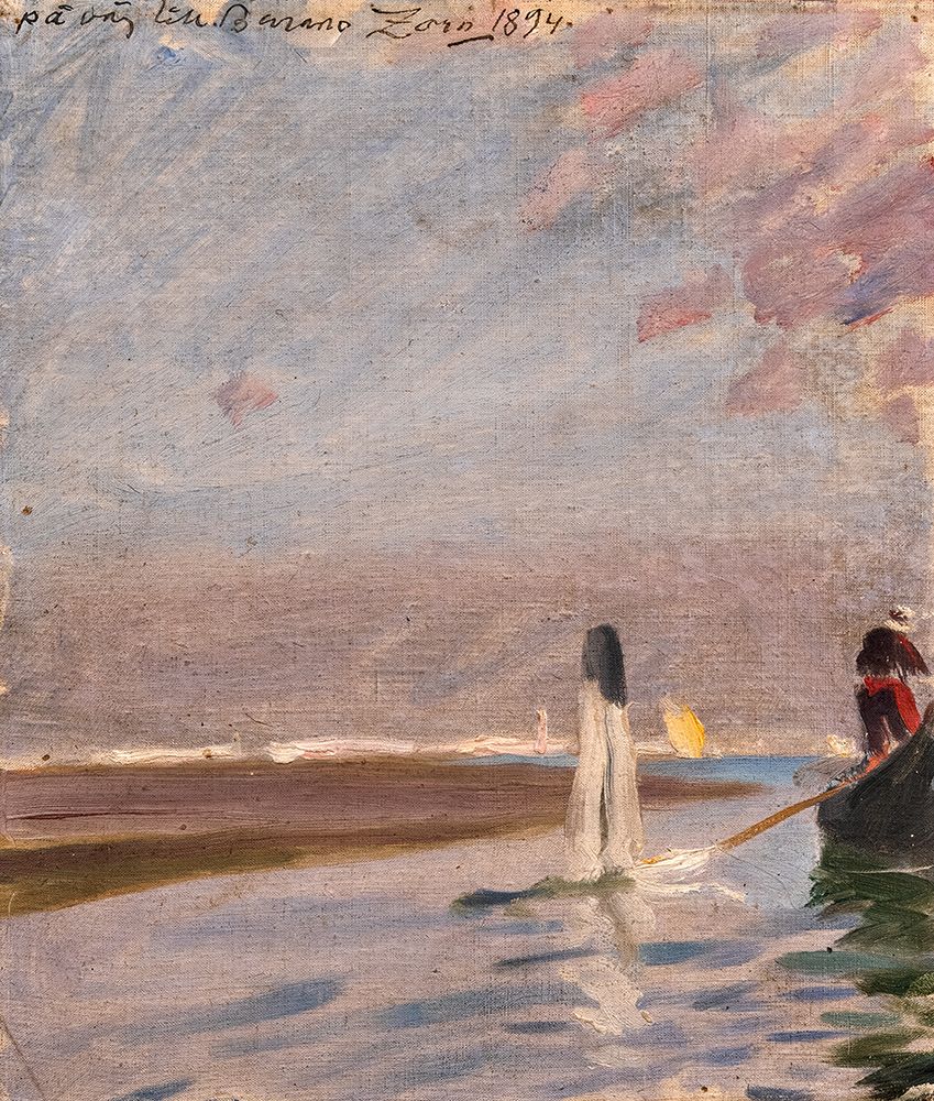 En Route to Burano 1894 art print by Anders Leonard Zorn for $57.95 CAD