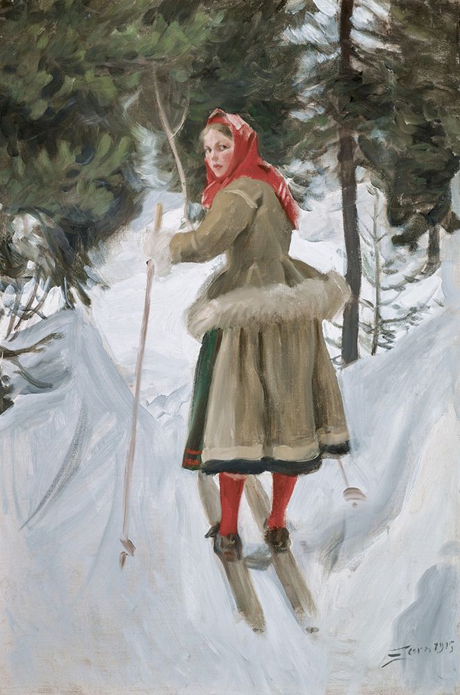 Girl from Mora 1915 art print by Anders Leonard Zorn for $57.95 CAD